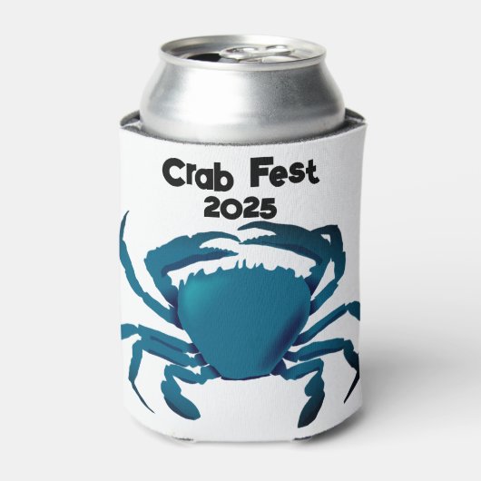 Crab Fest Koelbox Blikjeskoeler (Blikje Voorkant)