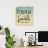 Crab Fest Poster (Thuiskantoor)