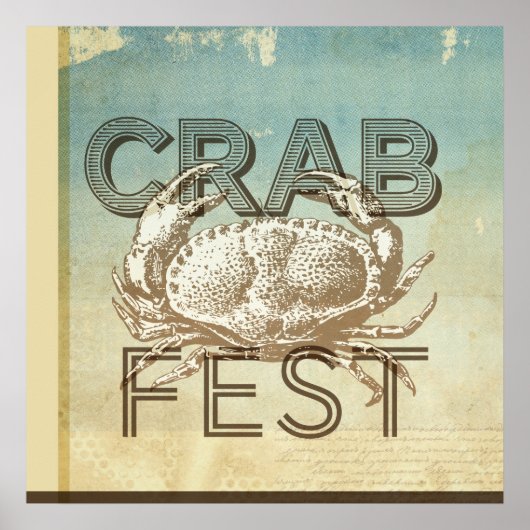 Crab Fest Poster (Voorkant)
