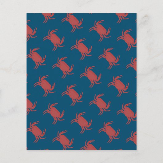 Crab Festival Crab Restaurant Fundraiser Opening Flyer (Achterkant)