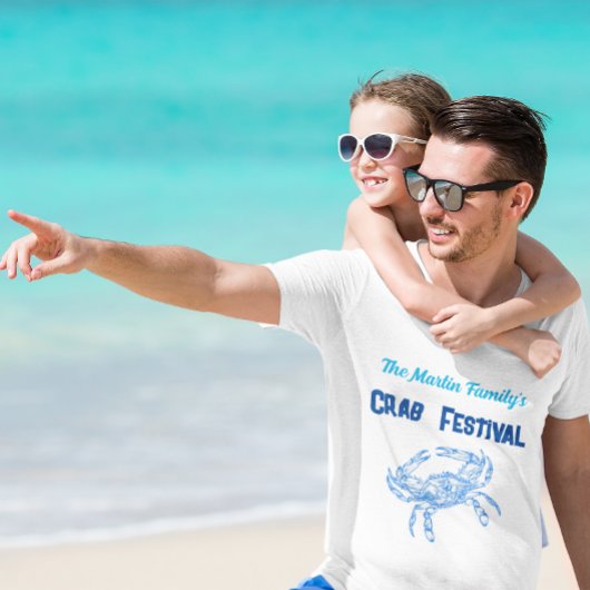 Crab festival - gepersonaliseerd T-Shirt