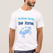Crab festival - gepersonaliseerd T-Shirt (Voorkant)