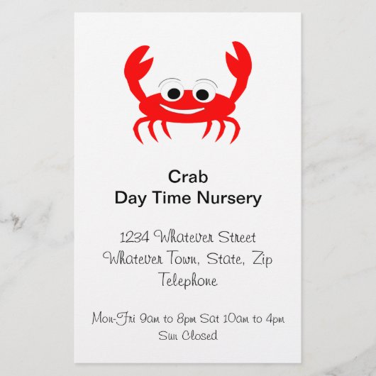 Crab Flyer (Voorkant)