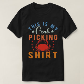  Crab Gift - Dit is mijn Grab Picking T-shirt
