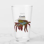 Crab Glass Glas (Achterkant)