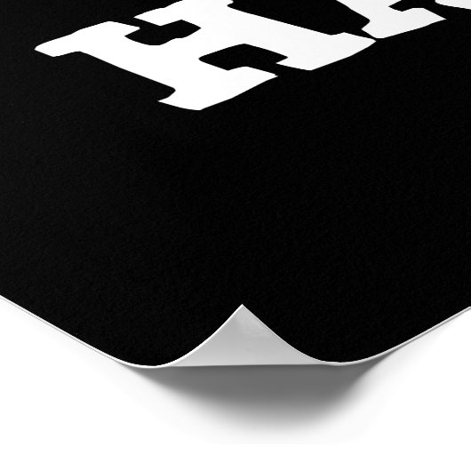 Crab Happny Animal Pun Dark BG Poster (Hoek)