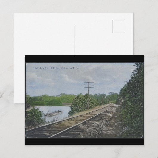 Crab Hill Cut Parker Ford PA  Feestdagenkaart (Voorkant / Achterkant)