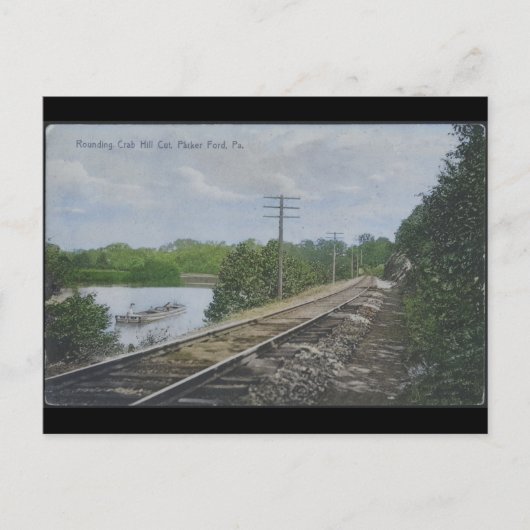 Crab Hill Cut Parker Ford PA  Feestdagenkaart (Voorkant)