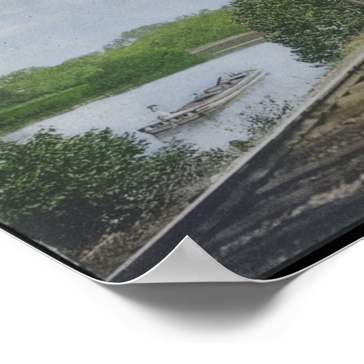 Crab Hill Cut Parker Ford PA Schuylkill Poster (Hoek)