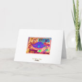 Crab Holiday Collage Feestdagen Kaart (Achterkant)