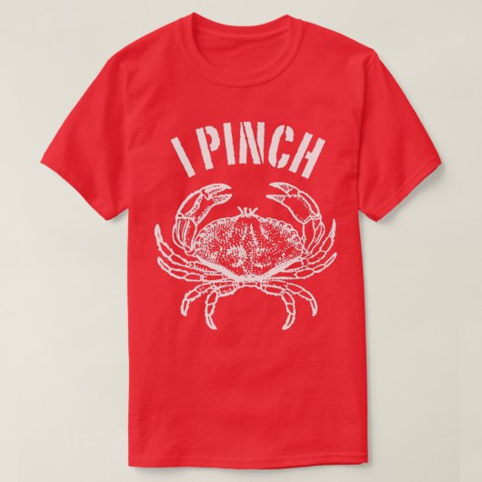 Crab I pinch 1 T-shirt (Design voorkant)
