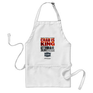 Crab is King Apron Standaard Schort