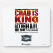 Crab is King Mousepad Muismat (Voorkant)