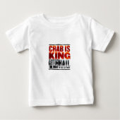 Crab is King T-Shirt (Voorkant)