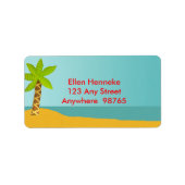 Crab Island Etiket (Voorkant)