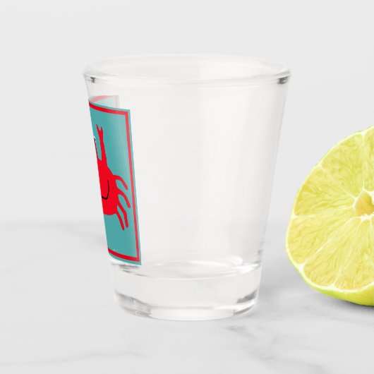 Crab Island Shot Glas (Rechts)