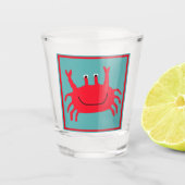 Crab Island Shot Glas (Voorkant)