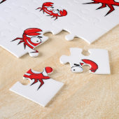 Crab Jigzaag Puzzle Legpuzzel (Zijkant)