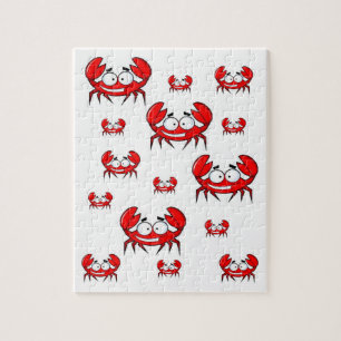 Crab Jigzaag Puzzle Legpuzzel