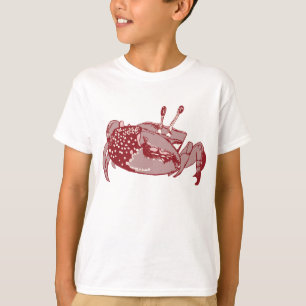 Crab Kinder Ringer T-shirt