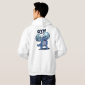 Crab Kingdom Guardian Fantasy Illustration Soft Co Hoodie (Achterkant volledig)