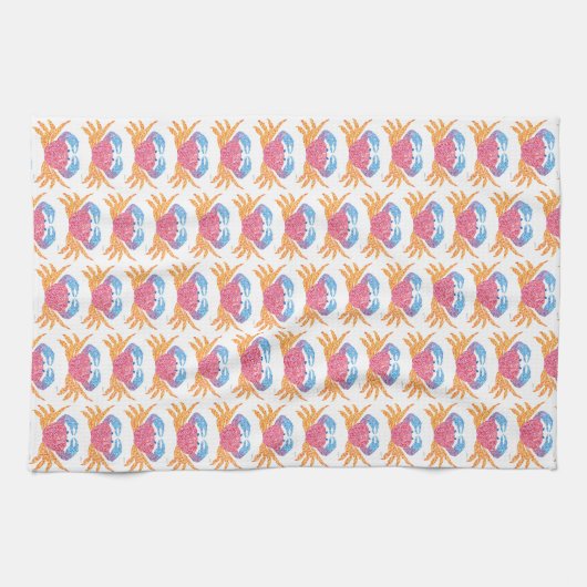 Crab Kitchen Towel Theedoek (Horizontaal)