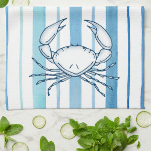 Crab Kitchen Towel Theedoek