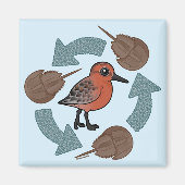 Crab-Knot Cycle Magneet (Voorkant)