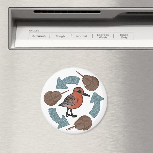 Crab-Knot Cycle Magneet (Insitu (Vaatwasser))