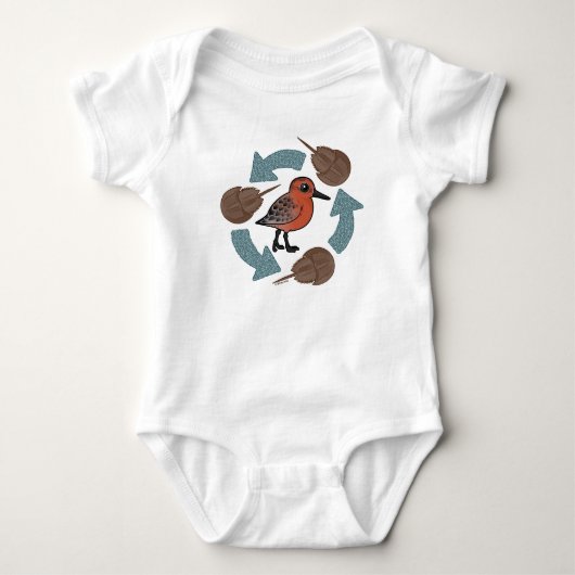 Crab-Knot Cycle T-shirt (Voorkant)