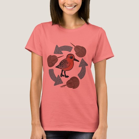 Crab-Knot Cycle T-shirt (Voorkant)