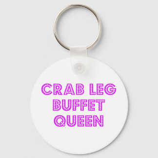 Crab Leg Buffet Queen Sleutelhanger