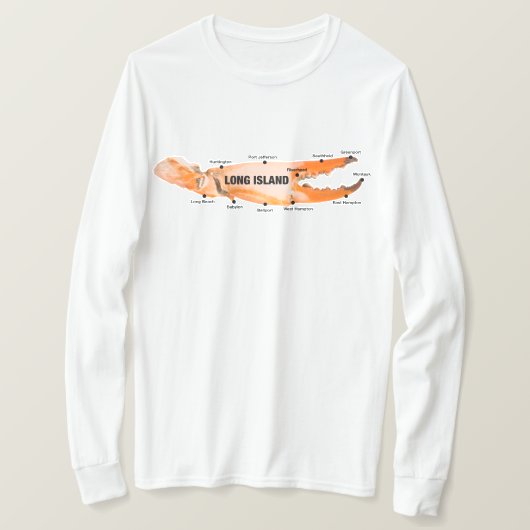 CRAB LEG ISLAND T-SHIRT (Design voorkant)
