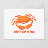 Crab Love Briefkaart (Voorkant)