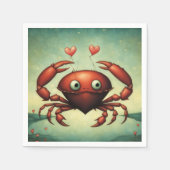 Crab Love Servet (Voorkant)