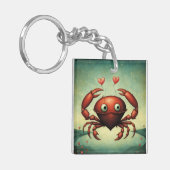 Crab Love Sleutelhanger (Voorkant Links)