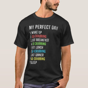 Crab Lover Krabben Vist Blauwe Krabben Vis en zeev T-shirt
