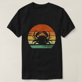 Crab Lover Retro Crabbing jaren 80 Stijl T-shirt