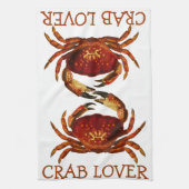 Crab Lover Theedoek (Verticaal)