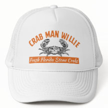Crab Man Willie - Custom 47 kwaliteit snapbackhoed