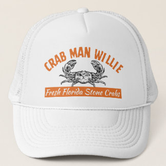 Crab Man Willie - Custom 47 kwaliteit snapbackhoed Trucker Pet