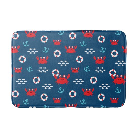 Crab met Lifebuoy Badmat (Voorkant)