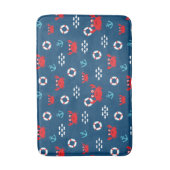 Crab met Lifebuoy Badmat (Voorkant Verticaal)