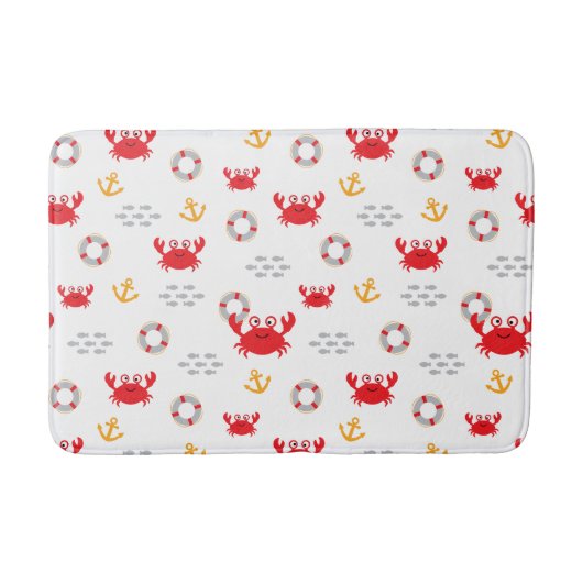 Crab met Lifebuoy Badmat (Voorkant)