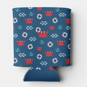 Crab met Lifebuoy Blikjeskoeler (Achterkant)