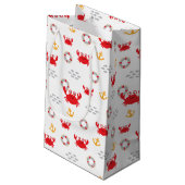 Crab met Lifebuoy Klein Cadeauzakje (Achterkant Gekanteld)