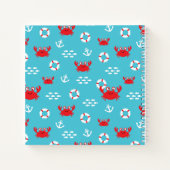 Crab met Lifebuoy Notitieboek (Achterkant)