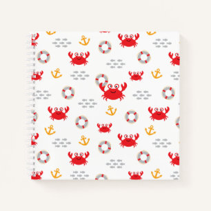 Crab met Lifebuoy Notitieboek