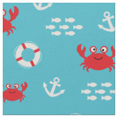 Crab met Lifebuoy Stof (Close Up)