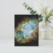 Crab Nebula 4 Briefkaart (Staand voorkant)
